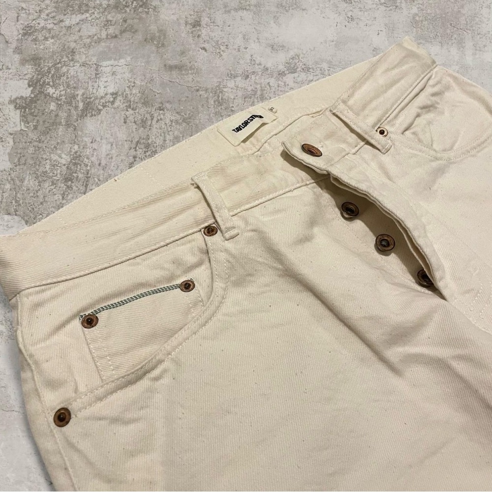 Taylor Stitch Selvedge Cream Jeans Slim
